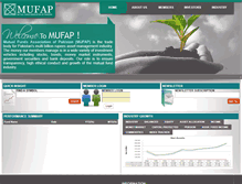 Tablet Screenshot of mufap.com.pk
